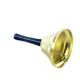 BELLS BRASS WOODEN HANDLE 6.5CM