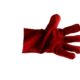 GLOVES WELDING 350MM RED COLOUR IND