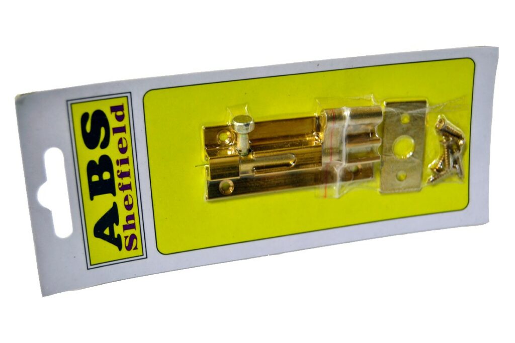 BARREL BOLT BRASS 63MM NECK TYPE