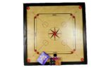 CARROM BOARD 75CM X 4MM WITH BEADS & STRIKER