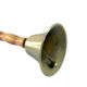 BELLS BRASS WOODEN HANDLE 11CM
