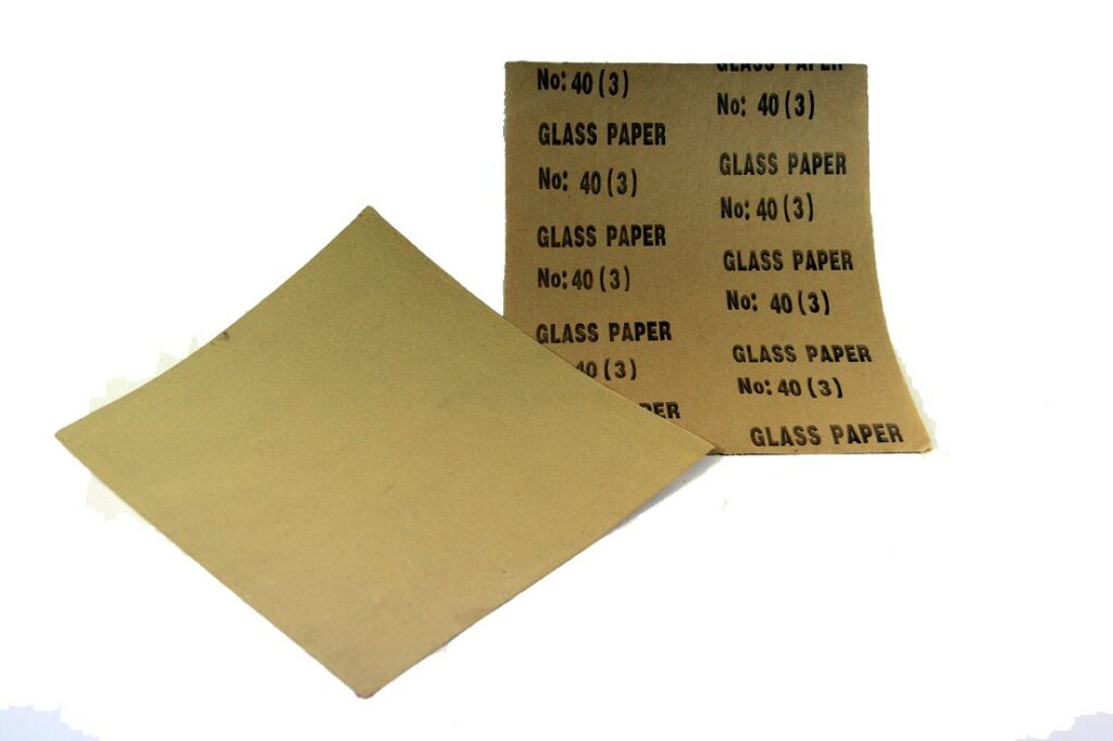 GLASS SAND PAPER CD OF 10 P40
