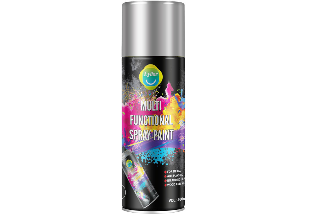 SPRAY PAINT SPRAY PAINT SILVER FLASH 400ML - Image 1