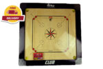 CARROM BOARD 75CM X 8MM CLUB WITH BEADS & STRIKER