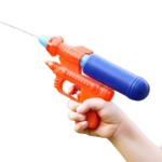 TOY WATER PISTOL 18CM ASSORTED COLOURS