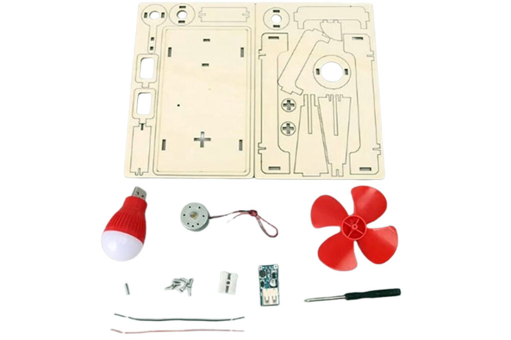 SCHOOL PROJECT SET WIND TURBINE COMPLETE KIT - A.Bassa & Sons