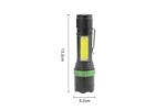 TORCH COB FLASHLIGHT 450 LUMENS