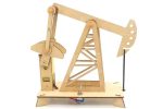 SCHOOL PROJECT SET OIL RIG/ CORN CRUSHER COMPLETE KIT