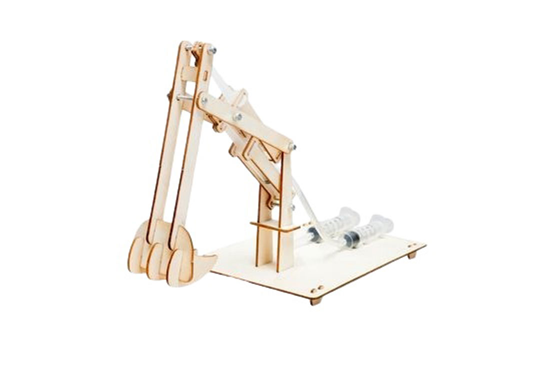 6009521611218 SCHOOL PROJECT SET HYDRAULIC FORK COMPLETE KIT - Image 1