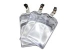 PLASTIC ID HOLDER WITH METAL CLIPS VERTICAL - Image 2