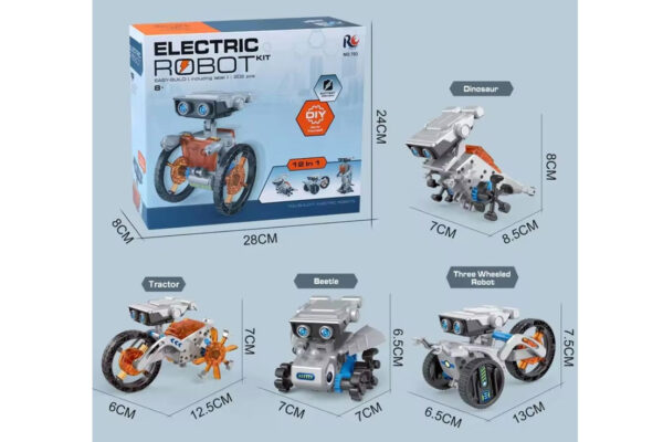 ELECTTRIC ROBOT KIT 12-IN-1