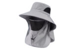 SUN HAT WITH FACE MASK