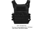 TACTICAL SAFETY VEST MOLLE PLATE CARRIER/ RUCKING VEST