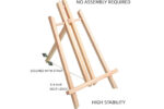 EASEL STAND WOODEN 30CM - Image 3