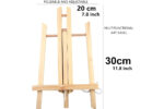 EASEL STAND WOODEN 30CM - Image 2