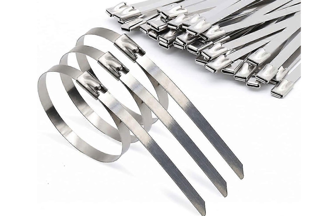 CABLE TIE STAINLESS STEEL 4.6MMX200MM 100PCS CABLE TIE STAINLESS STEEL 4.6MMX200MM 100PCS - Image 1