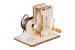 SCHOOL PROJECT-SET HAND CRANK-GENERATOR