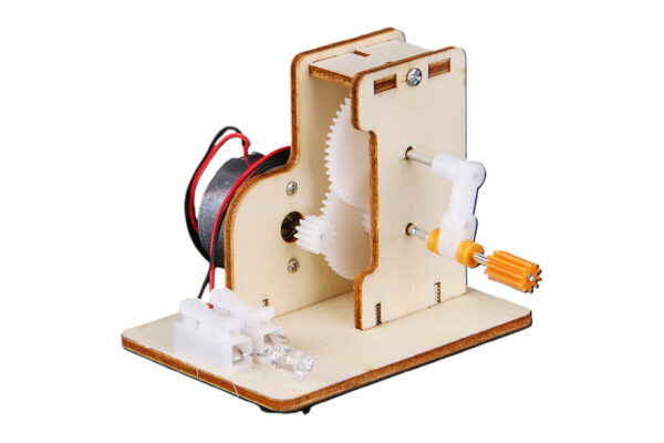 SCHOOL PROJECT-SET HAND CRANK-GENERATOR