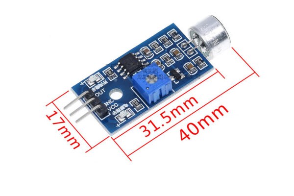 SENSOR SOUND DETECTION LM393 COMPARATOR
