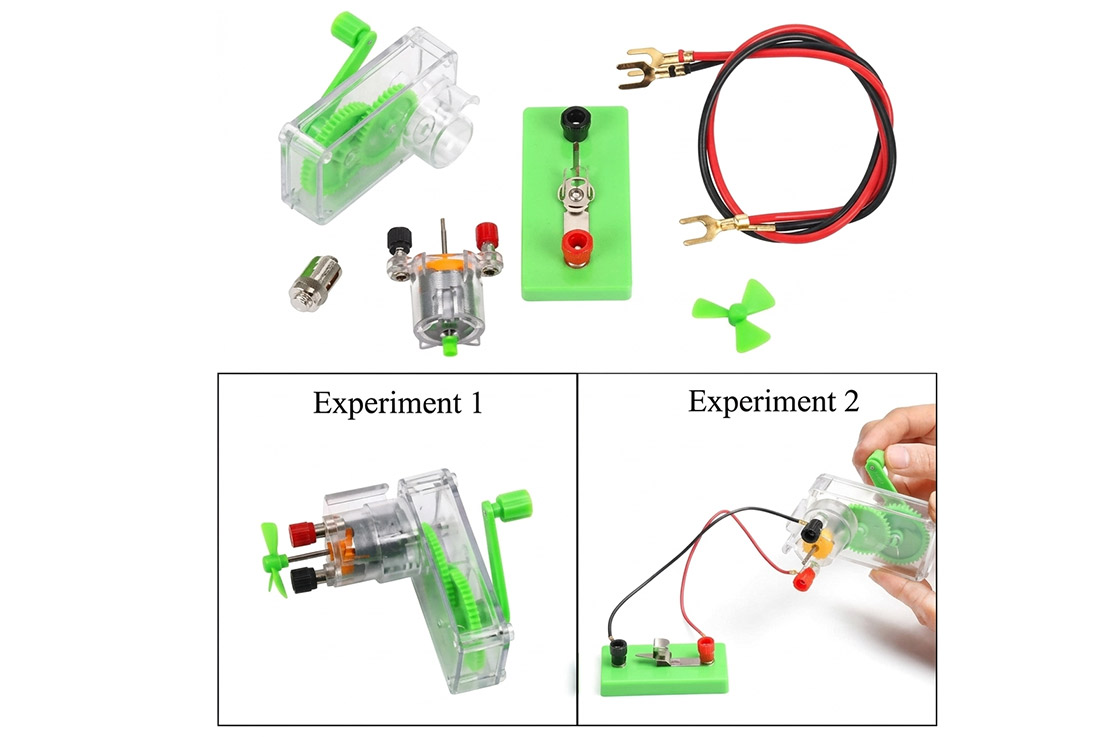 SCHOOL PROJECT KIT HAND CRANK GENERATOR
