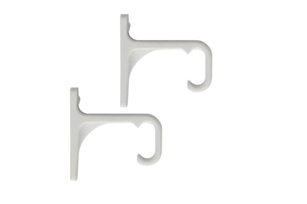 CURTAIN BRACKET SINGLE 2PC
