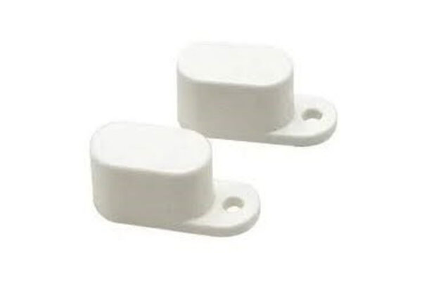 CURTAIN END CAPS 2PC
