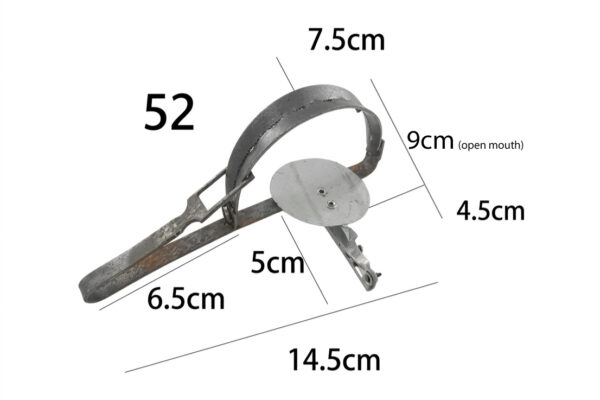 MOLE/RAT TRAP 14.5CM FULL STEEL SMALL