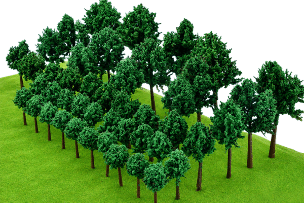 45-PIECE MINIATURE MIXED TREE SCHOOL PROJECT SET