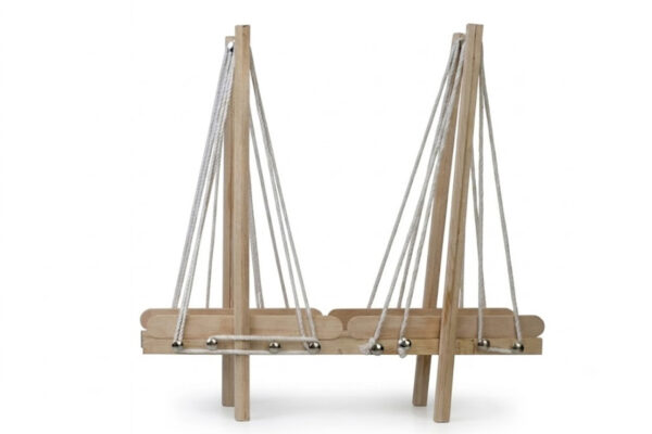 SCHOOL PROJECT SET CABLE STAYED BRIDGE