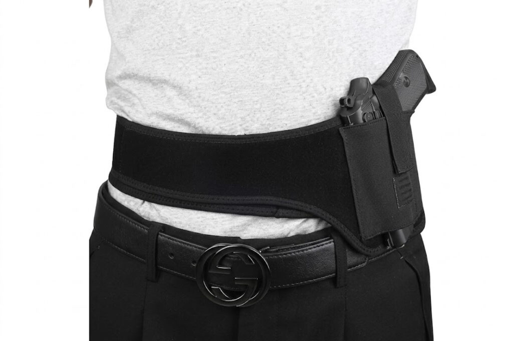 BELLY BAND GUN HOLSTER J003