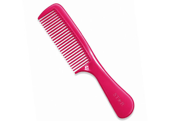 STAR SHAMPOO COMB - 200MM ASSORTED 12 IN A POLY BAG