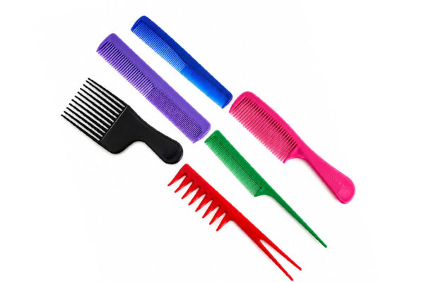 STAR MULTI PACK - 6 ASST COMBS ASSORTED 6 IN A POLY BAG