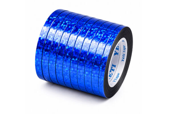 PARTY RIBBON METALIC 5MM X 10MT 10PC BLUE