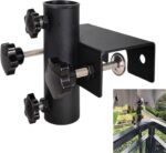 UMBRELLA BRACKET MATT BLACK - Image 2